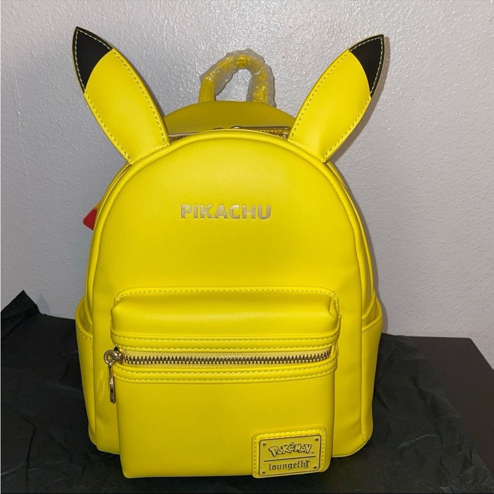 Exclusive Loungefly Pokemon Pikachu Minimalist Figural Mini Backpack